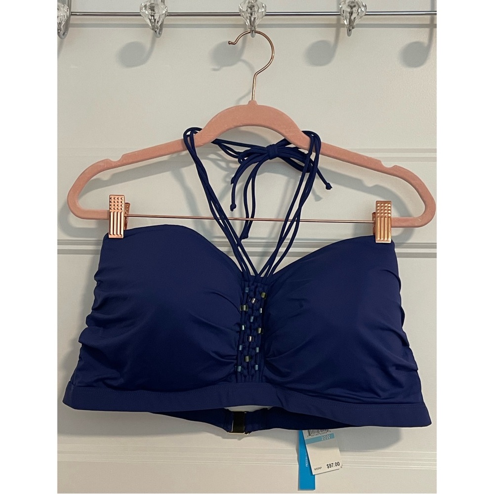 Bleu Rod Beattie Two Piece Swimsuit Top 20W Bottom 22W NWT - Picture 3 of 15